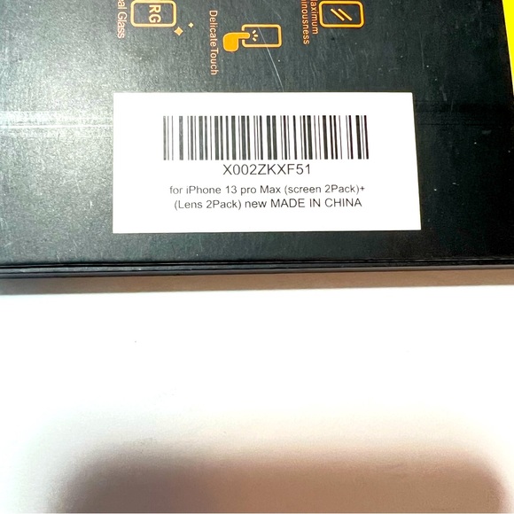 iPhone 13 Pro Max Tempered Glass Clear 2 pack Screen NEW Protector - Picture 3 of 3